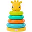 Игрушка-пирамидка Bright Starts Giraffe Tower развивающая (17467) - миниатюра 1