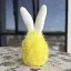 Великодній зайчик "Сонячний пух" жовтий великий MIS LT - мініатюра 2