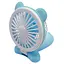 Вентилятор ручной портативный «Мишка» VNTR-002-4(Blue) синий - миниатюра 1