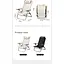 Кресло складное с регулируемым наклоном Naturehike CNK2550JJ012 черный - миниатюра 2