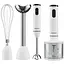 Блендер погружной SilverCrest 3 в 1 SSMS 600w, многофункциональный, мощный, три цвета Белый - миниатюра 1