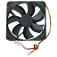 Вентилятор Chieftec Thermal Killer Black (AF-1225S) - мініатюра 1
