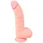 Фалоімітатор Orion Medical Silicone Dildo 20 см тілесний - мініатюра 1
