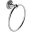 Кільце для рушника Kugu Eldorado 804C Хром - мініатюра 1