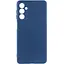 Чехол TPU GETMAN Liquid Silk Full Camera для Samsung Galaxy A24 4G Синий / Navy Blue - миниатюра 1