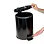 Відро для сміття з педаллю Mertinox 12 л Чорний 4501.2435S.430.05  - мініатюра 4