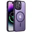 Чехол Ummi Colorful with MagSafe для Apple iPhone 15 Pro 6.1" Темно-фиолетовый/Dark Purple - миниатюра 1