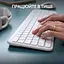 Комплект (Клавіатура та Миша) Logitech MK950 Wireless (920-012491) Off-White - мініатюра 8