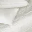 Летний постельный комплект MirSon Line Satin Premium Moko White Eco-Soft Семейный (2200010975666) - миниатюра 2