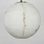 Підвісний світильник-куля з імітацією мармуру Ø 28 см Line F SGJ27-280 - мініатюра 4