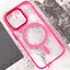 Чохол Epik TPU Iris with MagSafe для Apple iPhone 13 Pro 6.1 Малиновий - мініатюра 5