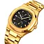 Наручний годинник чоловічий 2423GD Gold Skmei acs0029929 - мініатюра 2