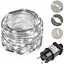 Гірлянда світлодіодна Sun Lamp 200 LED великі краплі 20 м, будинок/вулиця білий, 8 режимів - мініатюра 1