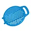 Терка пластмассовая круглая для детского питания и картофеля 24 см, Kitchette Голубой 84648 - миниатюра 1