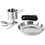 Набор посуды GSI Outdoors Glacier Stainless 1 Person Set (1099-61381) - миниатюра 1
