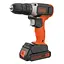 Аккумуляторная дрель-шуруповерт Black+Decker с АКБ и ЗП BCD001C1 - миниатюра 1