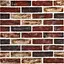 Самоклеящаяся 3D панель 700х700х5мм Кирпич клинкер бежевый (417) SW-00001183 - миниатюра 1
