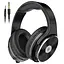 Накладні провідні студійні HIFI навушники OneOdio Studio Wireless black зі складною конструкцією та мікрофоном - мініатюра 2