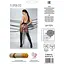 Колготки с открытым доступом Passion двойная плотность Tiopen 012 Black 3/4 (20/40 den) - миниатюра 6