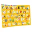 Обучающий коврик Азбука-цифры 129053 для девочек А3 - миниатюра 7