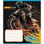 Зошит учнівський "Мотокрос" Leader 012-520071L-2 в лінію, 12 аркушів - мініатюра 1