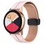 Силіконовий ремінець Classy для Smart Watch 20mm Pink / Beige - мініатюра 1