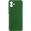 Чохол TPU Getman Liquid Silk Full Camera для Samsung Galaxy A04 Зелений / Dark green - мініатюра 1