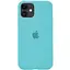 Чохол Epik Silicone Case Full Protective AA для Apple iPhone 11, 6.1 Бірюзовий/Marine Green - мініатюра 1