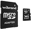 Карта пам'яті microSDXC (UHS-1) Wibrand 64Gb class 10 (adapter SD) - мініатюра 1