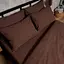 Комплект постільної білизни Moon&Star Бязь Gold Люкс Espresso Lines King Size 220x240 наволочки 2х40х60 - мініатюра 4