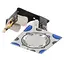 Светильник Downlight потолочный Brille L13-086 DL-27/2 E27 BL врезной - миниатюра 1