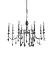 Люстра Edlin PL2417-8 Vanessa E14 8x12W IP20 хром - миниатюра 1