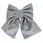 Дитяча зачіпка-бант 0901-191-14 еко-шкіра, сірий - мініатюра 1