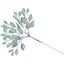 Декоративная искусственная ветка с глитером Зеленый 29 см - миниатюра 1