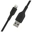 Кабель Lightning Belkin USB 2.0 AM to Lightning 2m (CAA002BT2MBK) - миниатюра 5