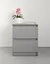 Приліжкова тумба MebelStar Нео 40x43x53 см Сіра мишка (MBS-1182) - мініатюра 2