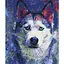 Картина за номерами на підрамнику Brushme Погляд Хаскі - мініатюра 1