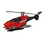 Машина дитяча "Пожежний вертоліт" АВТОПРОМ 7630-5, 1:64 - мініатюра 1