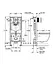 Комплект инсталляции Grohe + унитаз Euro Ceramic c клавишей Arena Cosmopolitan 39536000 - миниатюра 2