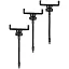 Селфи-кольцо Plokama LED PK-460 46 см 416 светодиодов 2700K-6500K металл ABS-пл 45 Вт черное - миниатюра 2