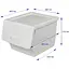 Контейнер для хранения Wall Sticker 45.5х38х31 см Белый SW-00002420 - миниатюра 2