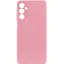 Чехол TPU Getman Liquid Silk Full Camera для Samsung Galaxy A16 4G/5G Розовый / Pink - миниатюра 1