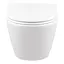 Унитаз подвесной Qtap Robin безободковый с сидением Slim Soft Close QT1333046ENRW, Белый - миниатюра 2