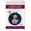 Набір для вишивання хрестиком "Нічна прогулянка" AHM-045 із п'яльцями - мініатюра 1