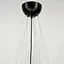 Люстра-пучок в черном корпусе ⌀ 60 см 12 шариков Line.F MJ 140-650 BK+WT - миниатюра 5