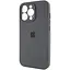 Чохол Epik Silicone Case Full Camera Protective AA для Apple iPhone 13 Pro 6.1 Сірий/Dark Gray - мініатюра 3