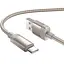 Дата кабель Hoco X117 Star USB to Type-C 3A (1m) Gold - мініатюра 2