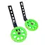 Опорні (тренувальні / додаткові) світлодіодні колеса для дитячого велосипеда 12'-20' салатовий (G0000997) - мініатюра 1