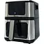 Аерогриль фритюрниця Domotec MS-3225 7 л 2 нагрівальних елементи сенсорне управління 3500 Вт Чорний - мініатюра 1