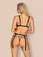 Комплект білизни Obsessive Nudelia S/M тілесний - мініатюра 4